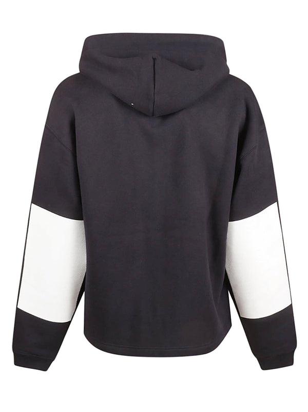 Stone Island Logo Printed Zip Hoodie - Men - Piano Luigi