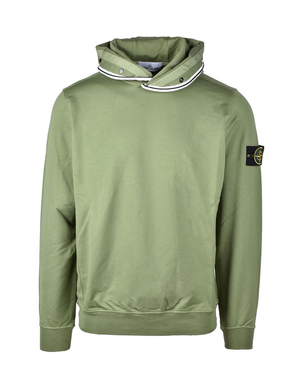 Stone Island Mens Military Green Sweatshirt - Men - Piano Luigi