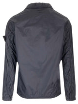 Stone Island Navy Blue Overshirt - Men - Piano Luigi