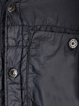 Stone Island Navy Blue Overshirt - Men - Piano Luigi