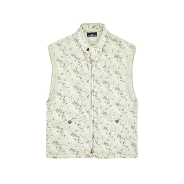 Stone Island Printed Brushed Gilet - Men - Piano Luigi