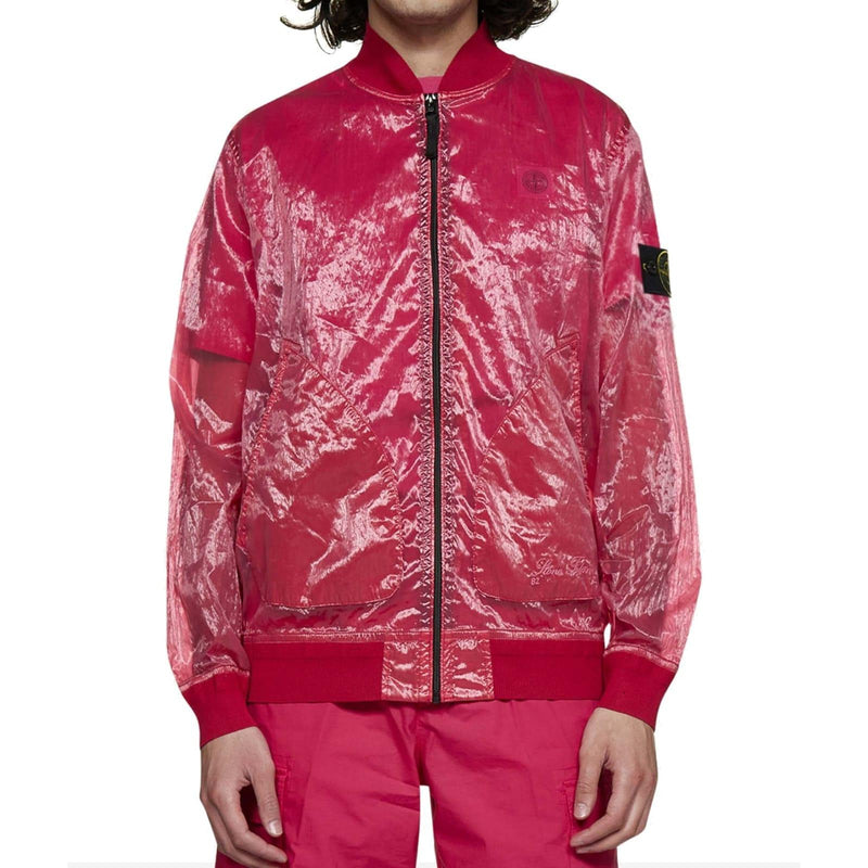 Stone Island Semi-transparent Bomber Jacket - Men - Piano Luigi