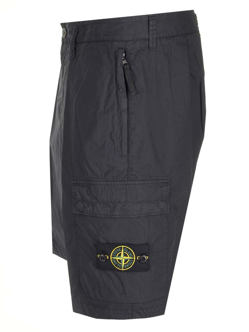 Stone Island Shorts In Strech Cotton - Men - Piano Luigi