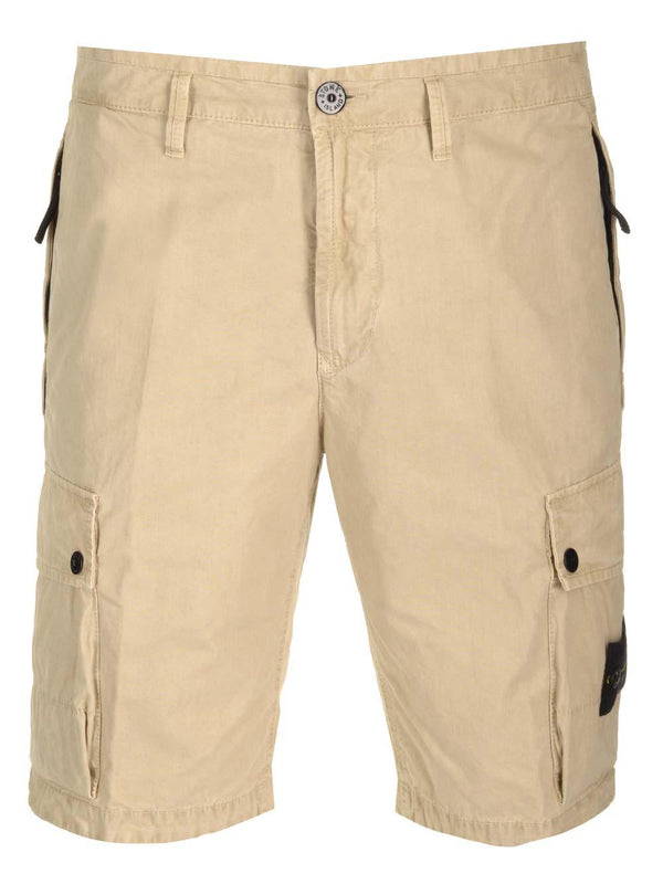 Stone Island Slim Fit Shorts - Men - Piano Luigi