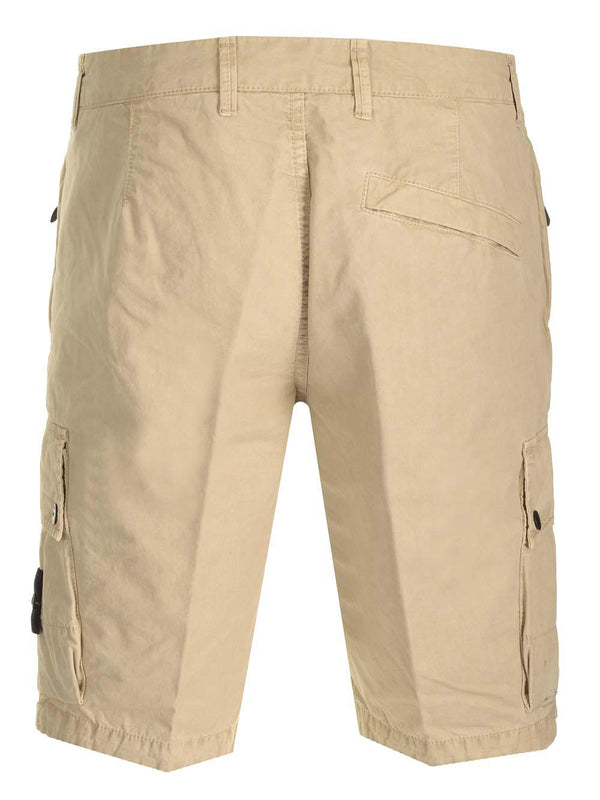 Stone Island Slim Fit Shorts - Men - Piano Luigi