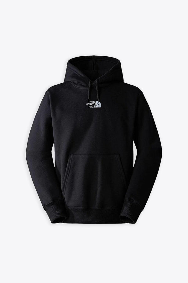 The North Face Mens Heavyweight Hoodie Black cotton hoodie with logo embroidery - Mens heavyweight hoodie - Men - Piano Luigi