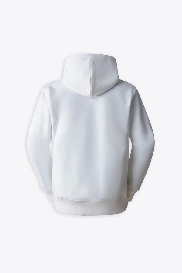 The North Face Mens Heavyweight Hoodie White cotton hoodie with logo embroidery - Mens heavyweight hoodie - Men - Piano Luigi
