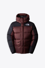 The North Face Mens Hmlyn Down Parka Burgundy and black hooded puffer parka - Mens hmlyn down parka - Men - Piano Luigi