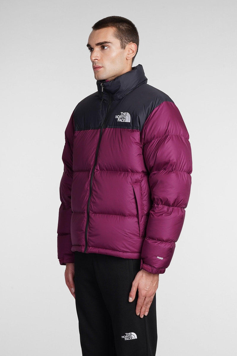 The North Face Puffer In Bordeaux Polyamide - Men - Piano Luigi