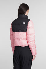 The North Face Puffer In Rose-pink Polyamide - Women - Piano Luigi