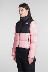 The North Face Puffer In Rose-pink Polyamide - Women - Piano Luigi