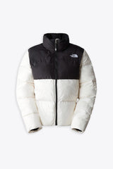 The North Face Womens Saikuru Jacket Off white and black nylon synthetic puffer jacket - Womens Saikuru jacket - Women - Piano Luigi