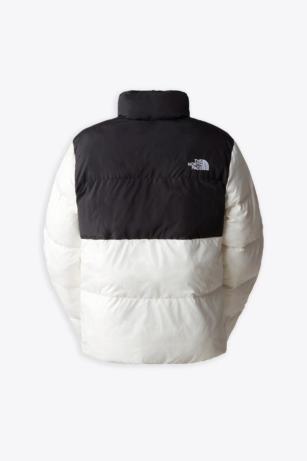 The North Face Womens Saikuru Jacket Off white and black nylon synthetic puffer jacket - Womens Saikuru jacket - Women - Piano Luigi