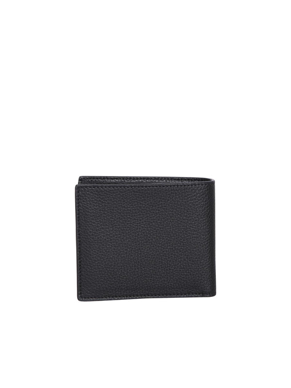 Tom Ford Bi-fold Black/silver Wallet - Men - Piano Luigi