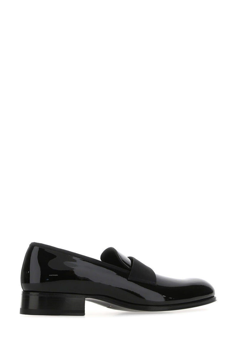 Tom Ford Black Leather Loafers - Men - Piano Luigi