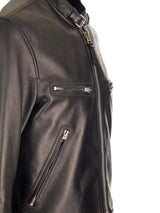 Tom Ford bonder Leather Jacket - Men - Piano Luigi