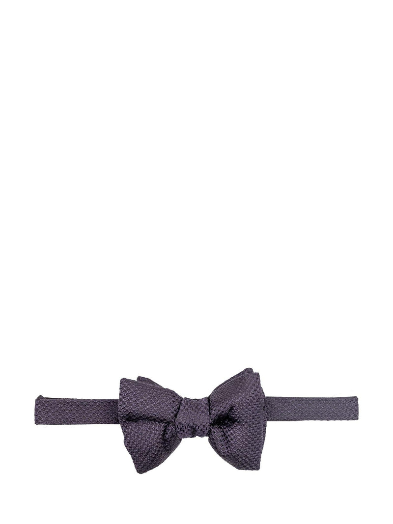 Tom Ford Bow Tie With Logo - Men - Piano Luigi