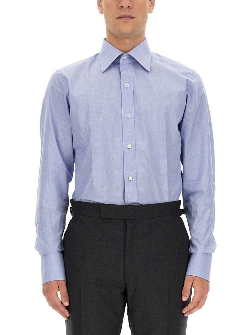 Tom Ford Buttoned Long-sleeved Shirt - Men - Piano Luigi