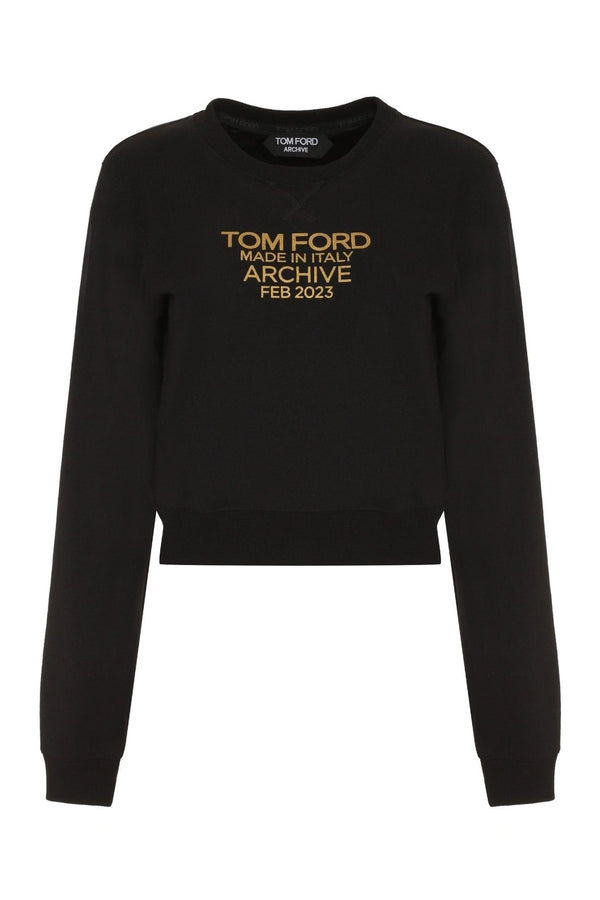 Tom Ford Cotton Crew-neck Sweatshirt - Women - Piano Luigi