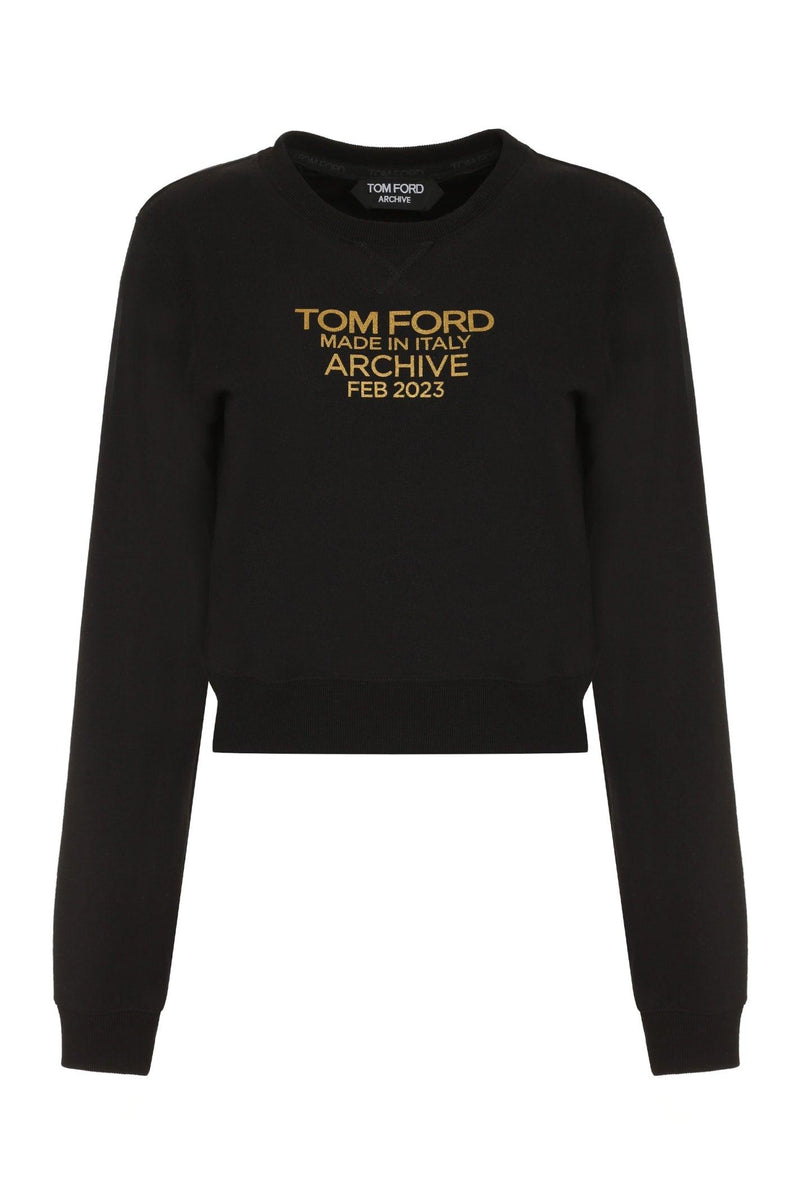 Tom Ford Cotton Crew-neck Sweatshirt - Women - Piano Luigi