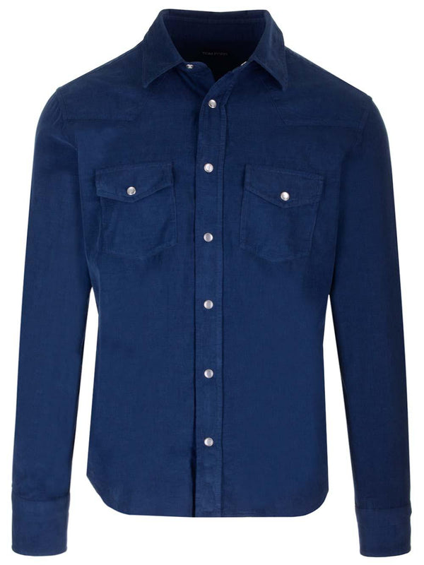 Tom Ford Courduroy Shirt - Men - Piano Luigi