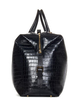 Tom Ford Croco Embossed Round Top Handle Tote - Men - Piano Luigi