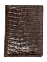 Tom Ford Embossed Bi-fold Wallet - Men - Piano Luigi