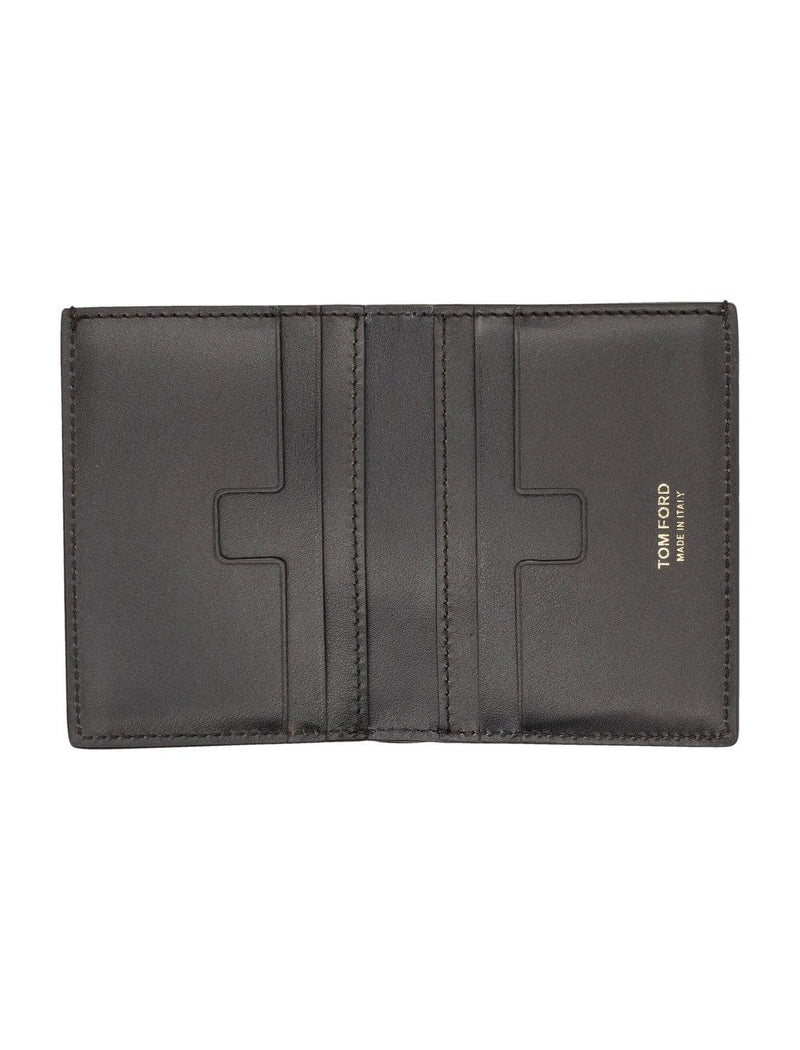 Tom Ford Embossed Bi-fold Wallet - Men - Piano Luigi