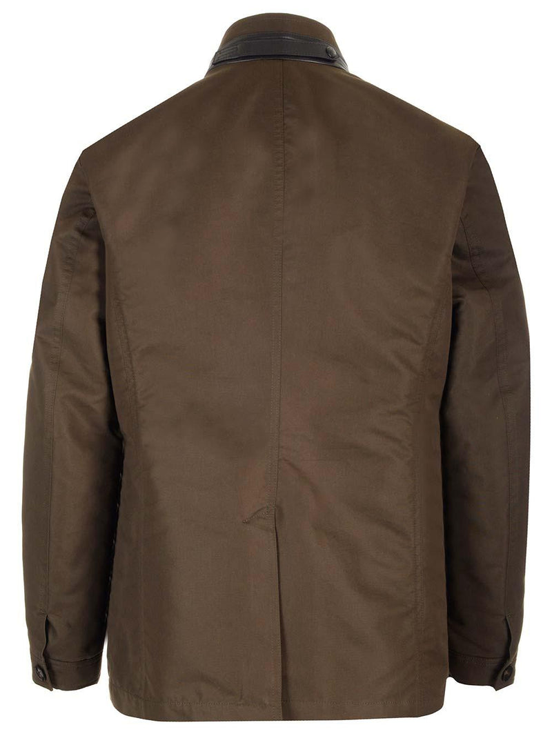 Tom Ford Field Jacket In Technical Canvas - Men - Piano Luigi