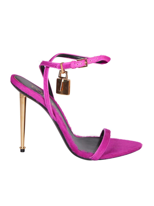 Tom Ford Fuxia Padlock Sandals - Women - Piano Luigi