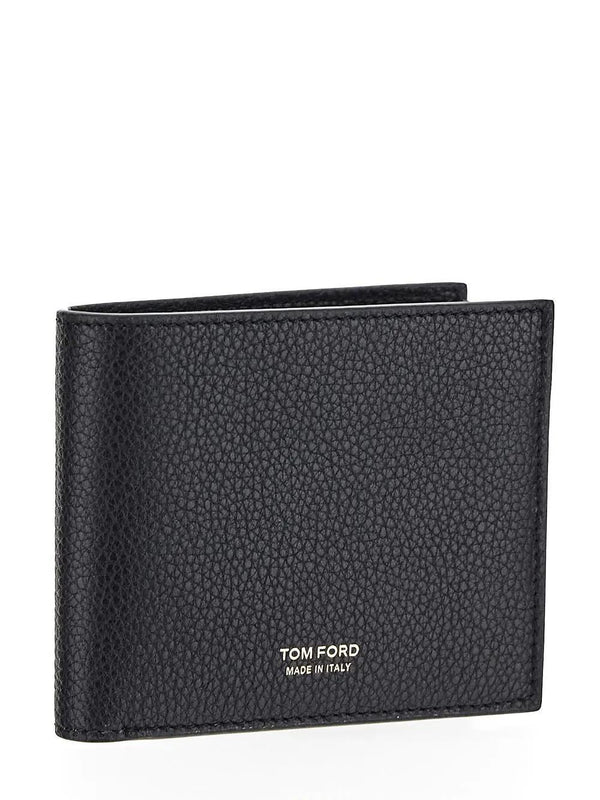 Tom Ford Grainy Bi-fold Wallet - Men - Piano Luigi