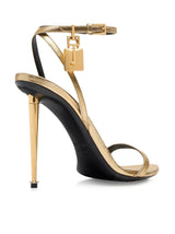 Tom Ford Laminated Nappa Pointy Naked Sandal - Women - Piano Luigi