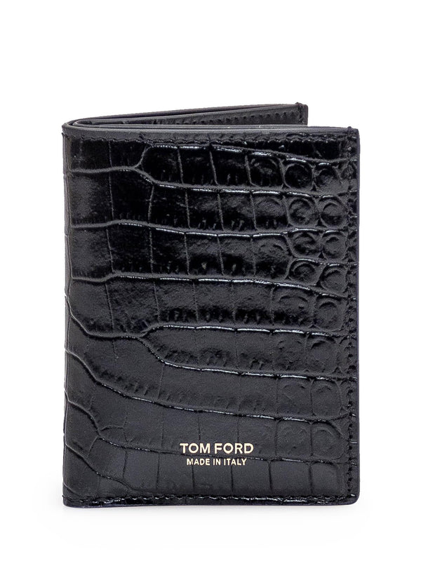 Tom Ford Leather Cardholder - Men - Piano Luigi