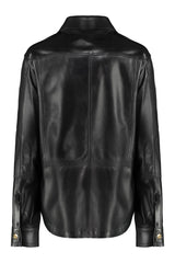 Tom Ford Leather Overshirt - Women - Piano Luigi