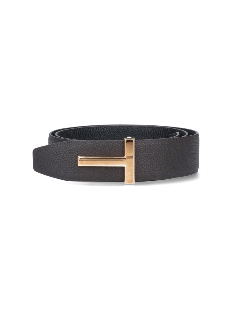 Tom Ford Logo Belt - Men - Piano Luigi