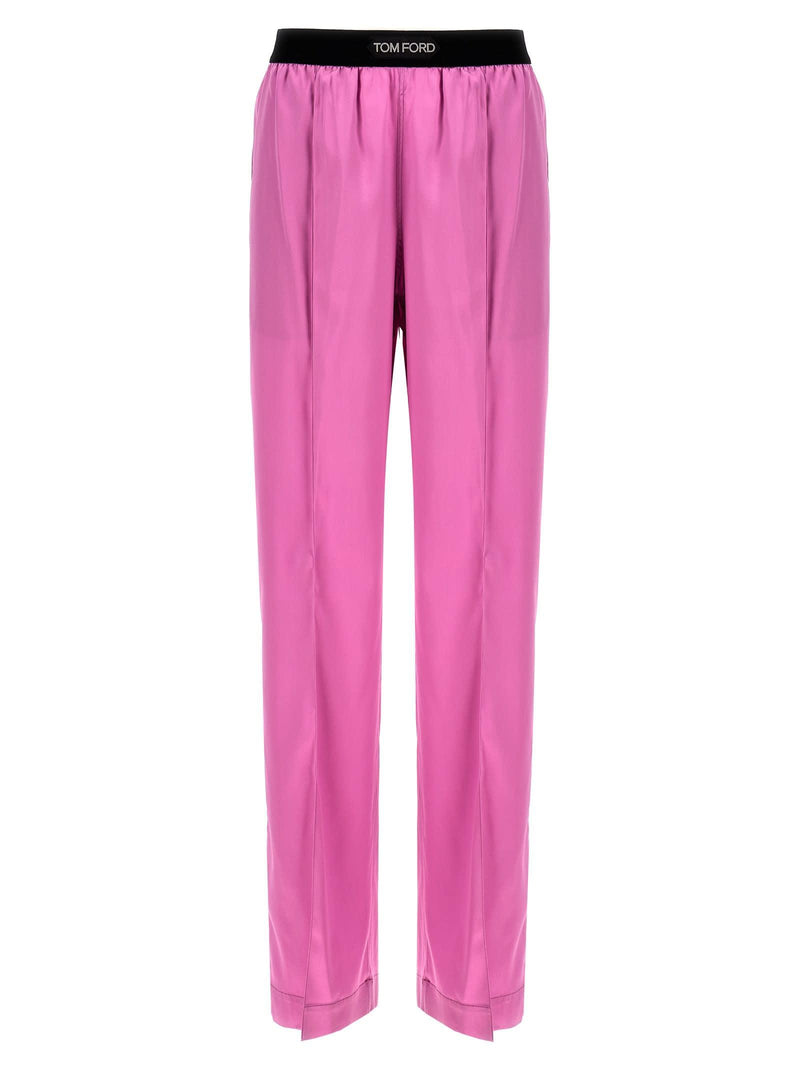 Tom Ford Logo Elastic Pants - Women - Piano Luigi