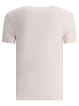 Tom Ford Logo Embroidered Ribbed-knit T-shirt - Men - Piano Luigi