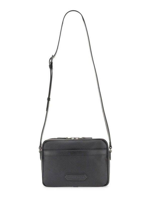 Tom Ford Logo Patch Small Messenger Bag - Men - Piano Luigi