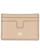 Tom Ford Logo Plaque Cardholder - Women - Piano Luigi