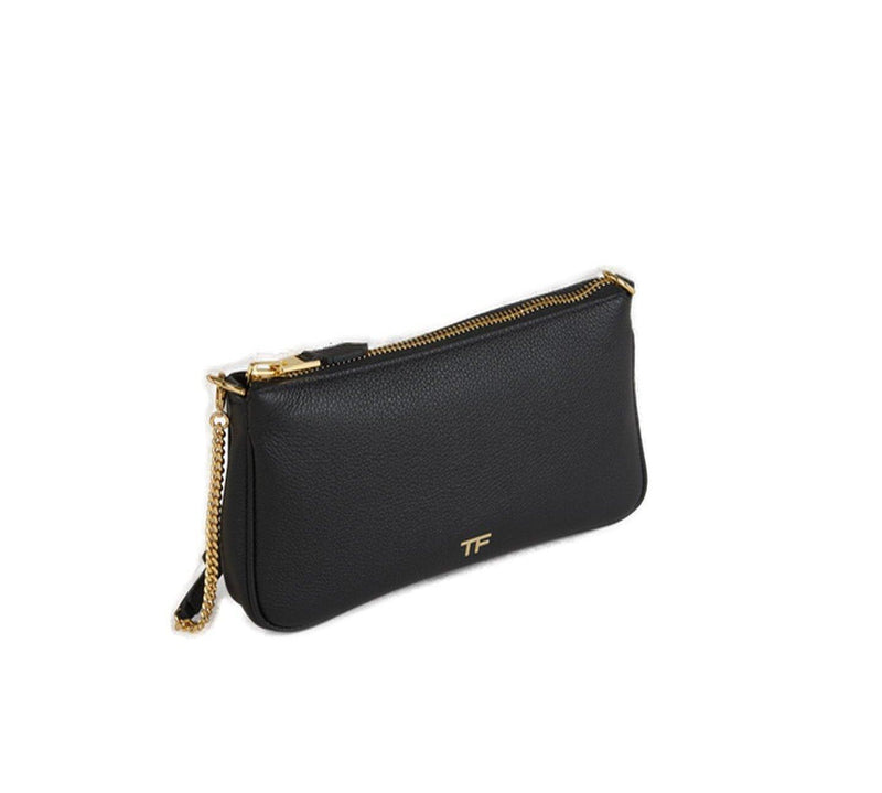 Tom Ford Logo Plaque Zipped Crossbody Bag - Women - Piano Luigi