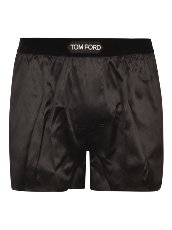 Tom Ford Logo Waist Boxer Shorts - Men - Piano Luigi