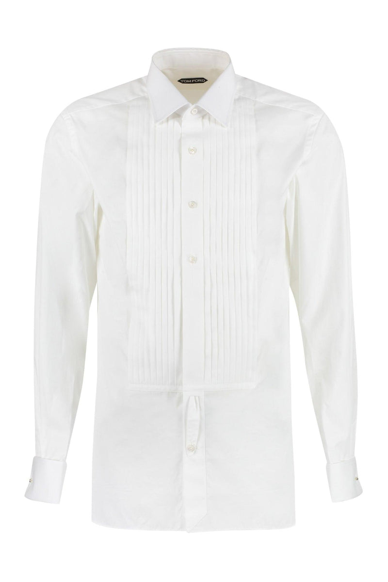 Tom Ford Long Sleeve Cotton Shirt - Men - Piano Luigi