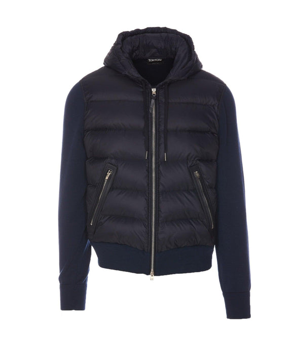 Tom Ford Merino Hooded Zip Jacket - Men - Piano Luigi