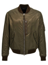 Tom Ford Nylon Bomber Jacket - Men - Piano Luigi