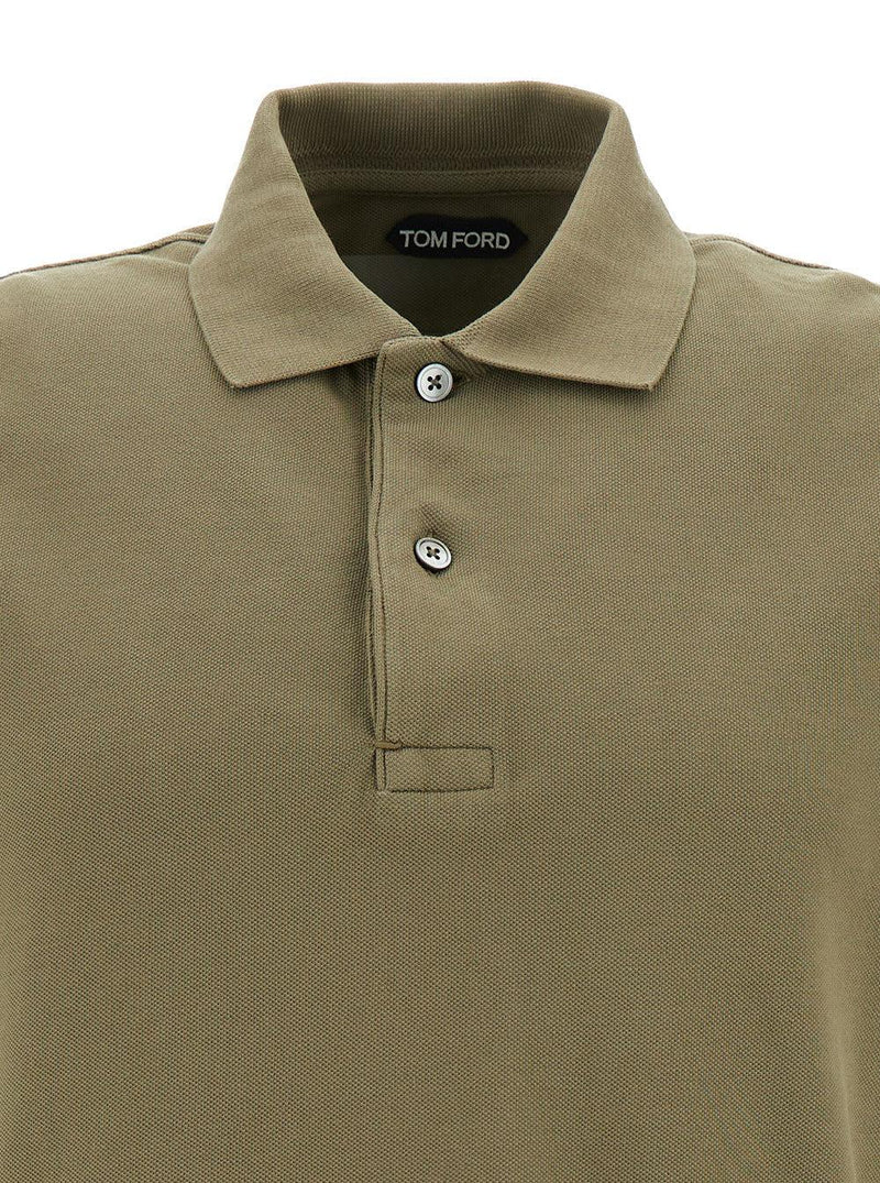 Tom Ford Polo Piquet - Men - Piano Luigi