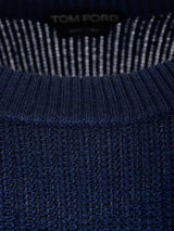 Tom Ford Royal-blue Sweater - Men - Piano Luigi