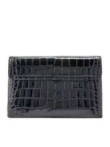 Tom Ford Shiny Stamped Croc Medium Shoulder Bag - Women - Piano Luigi