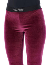 Tom Ford Signature Leggings Velour - Women - Piano Luigi