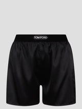 Tom Ford Stretch Silk Satin Boxer Shorts - Women - Piano Luigi