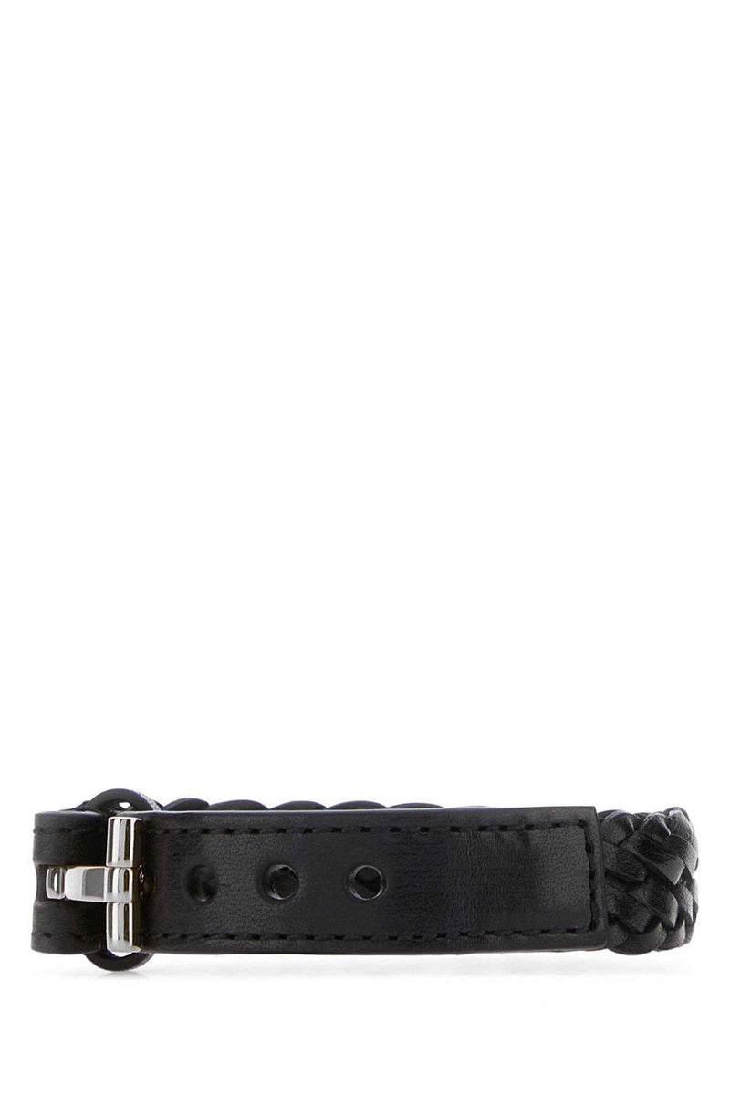 Tom Ford T-lock Leather Bracelet - Men - Piano Luigi